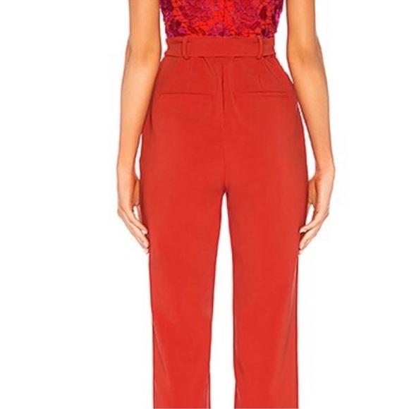 Lovers + Friends Gardanome Red Jumpsuit S - Picture 3 of 9